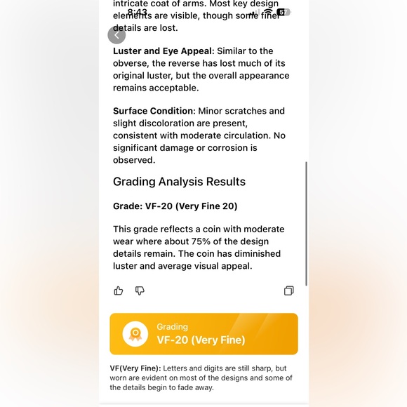 1983 ~ 1 British Pound VF- - Picture 3 of 5